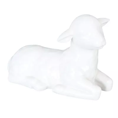 Clayre & Eef Dekoration lamb 7x5x10 cm