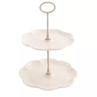 Clayre & Eef Etagere Ø 20x27 cm