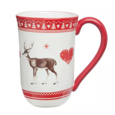 Clayre & Eef Becher 14x9x14 cm / 0,55L