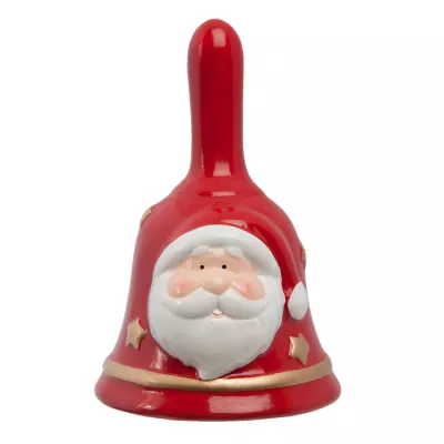 Glocke Santa 18x14x26 cm
