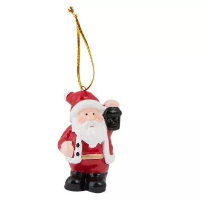 Clayre & Eef Hänger Weihnachtsmann 5x4x7 cm