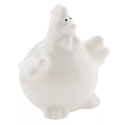 Clayre & Eef Dekoration Huhn 7x8 cm