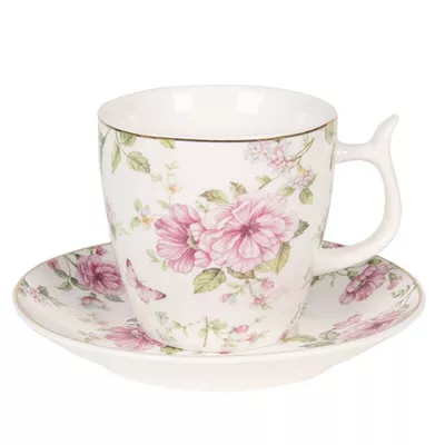 Kaffeetasse mit» Ø 13x2 / Ø 7x7 cm / 0.16L