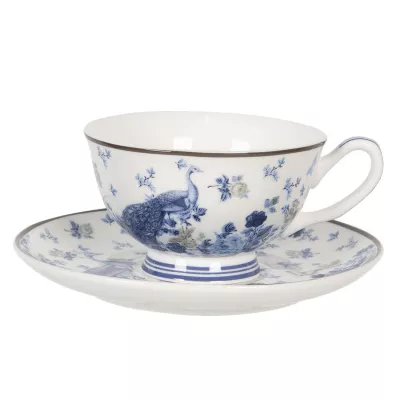 Clayre & Eef Kaffeetasse mit» 12x10x6 / Ø 15x2»