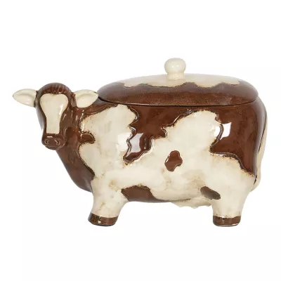 Clayre & Eef Vorratstopf mit Deckel 31x16x18 cm