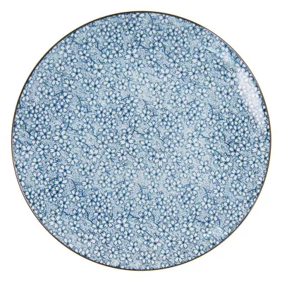 Clayre & Eef Großer Teller Ø 26 cm