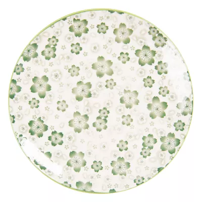 Clayre & Eef Großer Teller Ø 26 cm