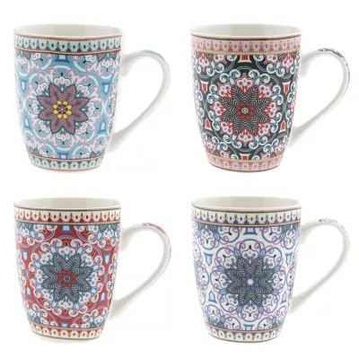 Clayre & Eef Becher (set 4) 9x10 cm / 300 ml (»