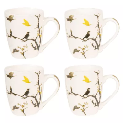 Clayre & Eef Becher (set 4) 9x10 cm / 0.3L ( set 4 )