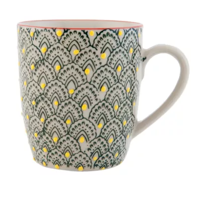 Clayre & Eef Kaffeetasse Teetasse mehrfarbig ca. Ø 8 x 9 cm