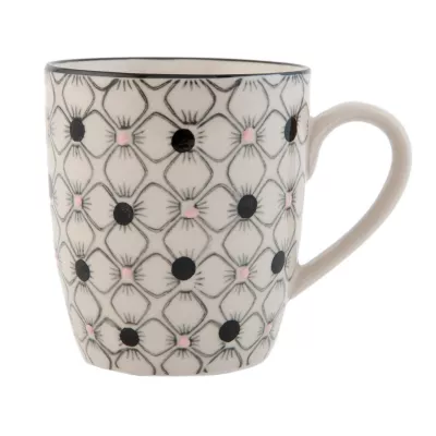 Clayre & Eef Kaffeetasse Teetasse mehrfarbig ca. Ø 8 x 9 cm