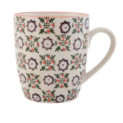 Clayre & Eef Kaffeetasse Teetasse mehrfarbig ca. Ø 8 x 9 cm