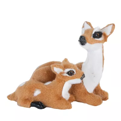 Clayre & Eef Dekofigur Hirsch 12x7x10 cm