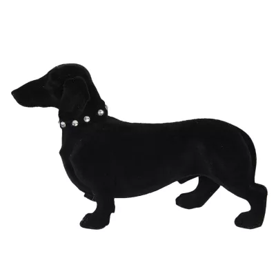 Clayre & Eef Dekoration Hund (Dackel) 22x8x14 cm