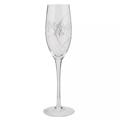 Clayre & Eef Champagne glass Ø 7x25 cm