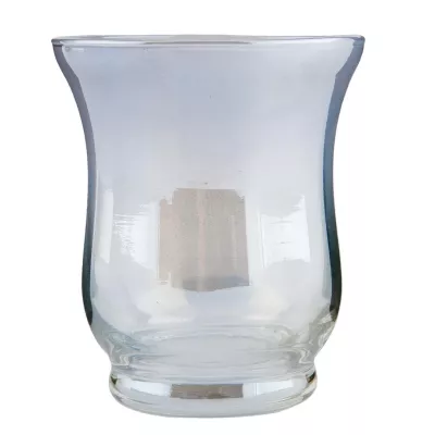 Clayre & Eef Windlicht grau ca. Ø 7 x 9 cm
