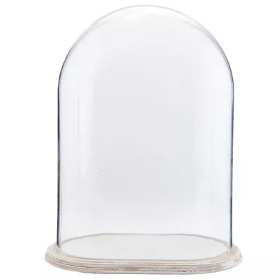 Clayre & Eef Glasglocke 32x21x42 cm