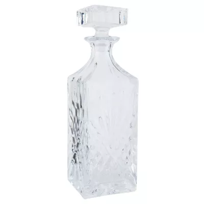 Clayre & Eef Decanter set 7 pcs Ø 7x21 cm (4x) / Ø 8x38 cm