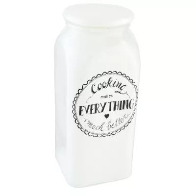 Clayre & Eef Vorratsglas 10x10x23 cm