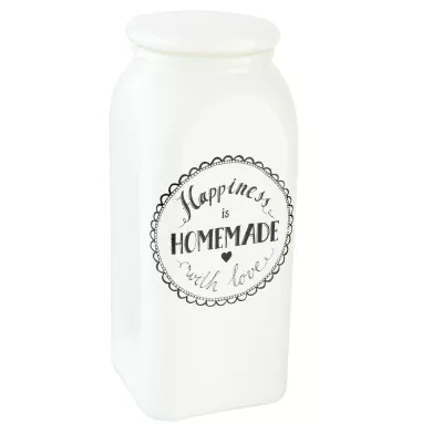 Clayre & Eef Vorratsglas 10x10x23 cm