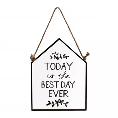 Clayre & Eef Textschild 15x20 cm