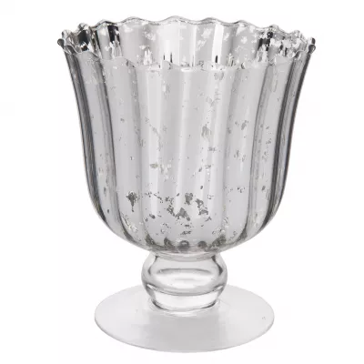 Clayre & Eef Teelichthalter / Vase Ø 14x16 cm