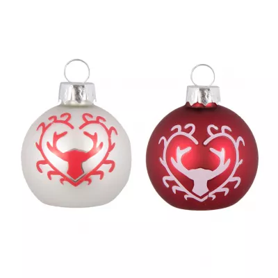 Christbaumkugel (6) Ø 5x4 cm (set 6)