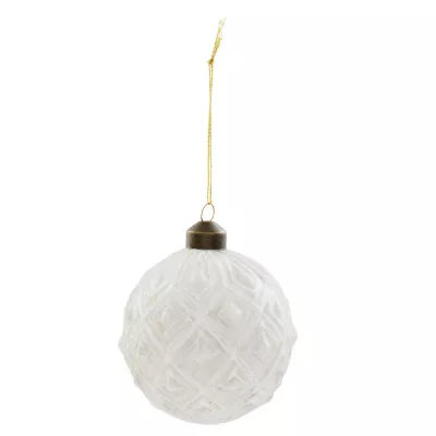 Clayre & Eef Weihnachtsbaumkugel Ø 8 cm (4)