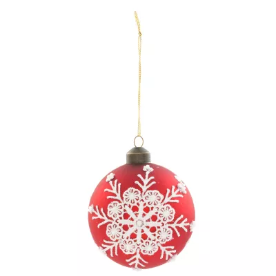 Clayre & Eef Christbaumkugel (4) Ø 8x8 cm (4)