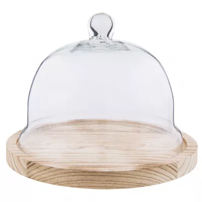 Clayre & Eef Glasglocke Ø 23x17 cm