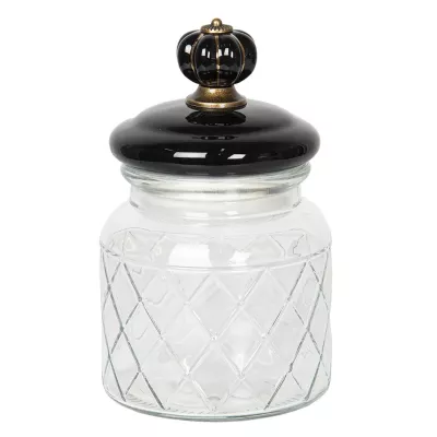 Clayre & Eef Vorratstopf mit Deckel Ø 10x17 cm / 600 ml