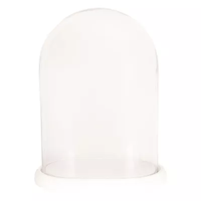 Clayre & Eef Glasglocke 32x21x42 cm