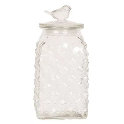 Clayre & Eef Vorratsglas 10x10x24 cm / 1,5L