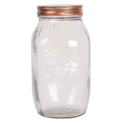 Clayre & Eef Vorratsglas mit Deckel Ø 10x21 cm