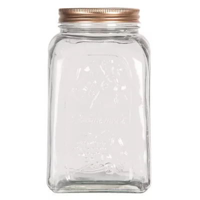 Clayre & Eef Vorratsglas mit Deckel Ø 10x21 cm