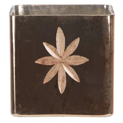 Clayre & Eef Teelichthalter   10x10x10 cm