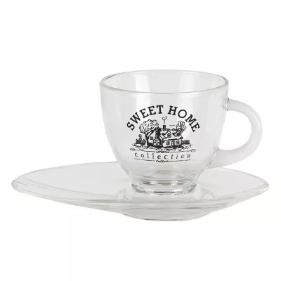Clayre & Eef Kaffeetasse mit» 10x8x8 / 17x10x2»