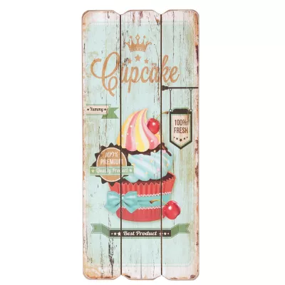 Clayre & Eef Wandbild 34x15 cm