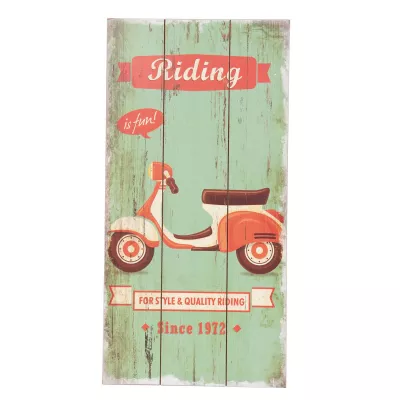Clayre & Eef Wandbild 24x48 cm