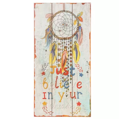 Clayre & Eef Wandbild 24x48 cm
