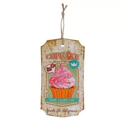 Clayre & Eef Textplatte 27x15 cm