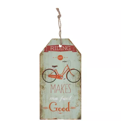 Clayre & Eef Wandbild 29x15 cm
