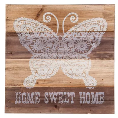 Clayre & Eef Textschild 40x2x40 cm