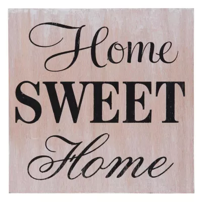 Clayre & Eef Textschild 30x2x30 cm