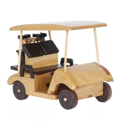 Clayre & Eef Blechmodel Golf car 19x16 cm