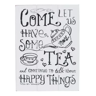 Clayre & Eef Textschild 17x3x23 cm