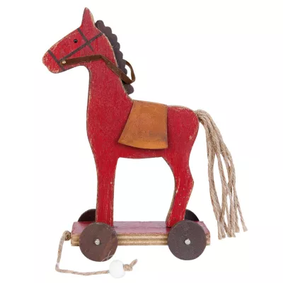 Clayre & Eef Dekofigur Pferd 12x6x17 cm