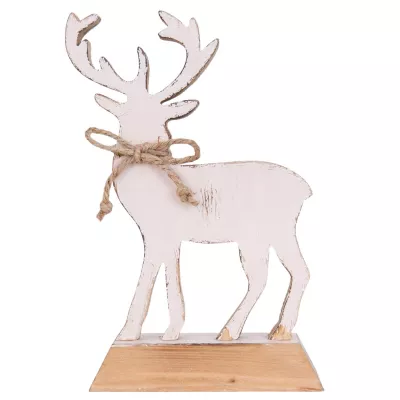 Clayre & Eef Dekofigur Hirsch 14x6x20 cm