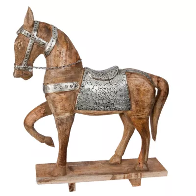 Clayre & Eef Dekofigur Pferd 56x12x53 cm