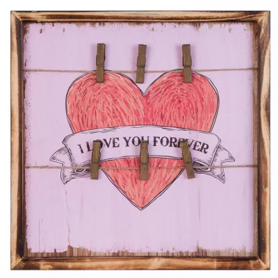 Clayre & Eef Textschild 30x2x40 cm